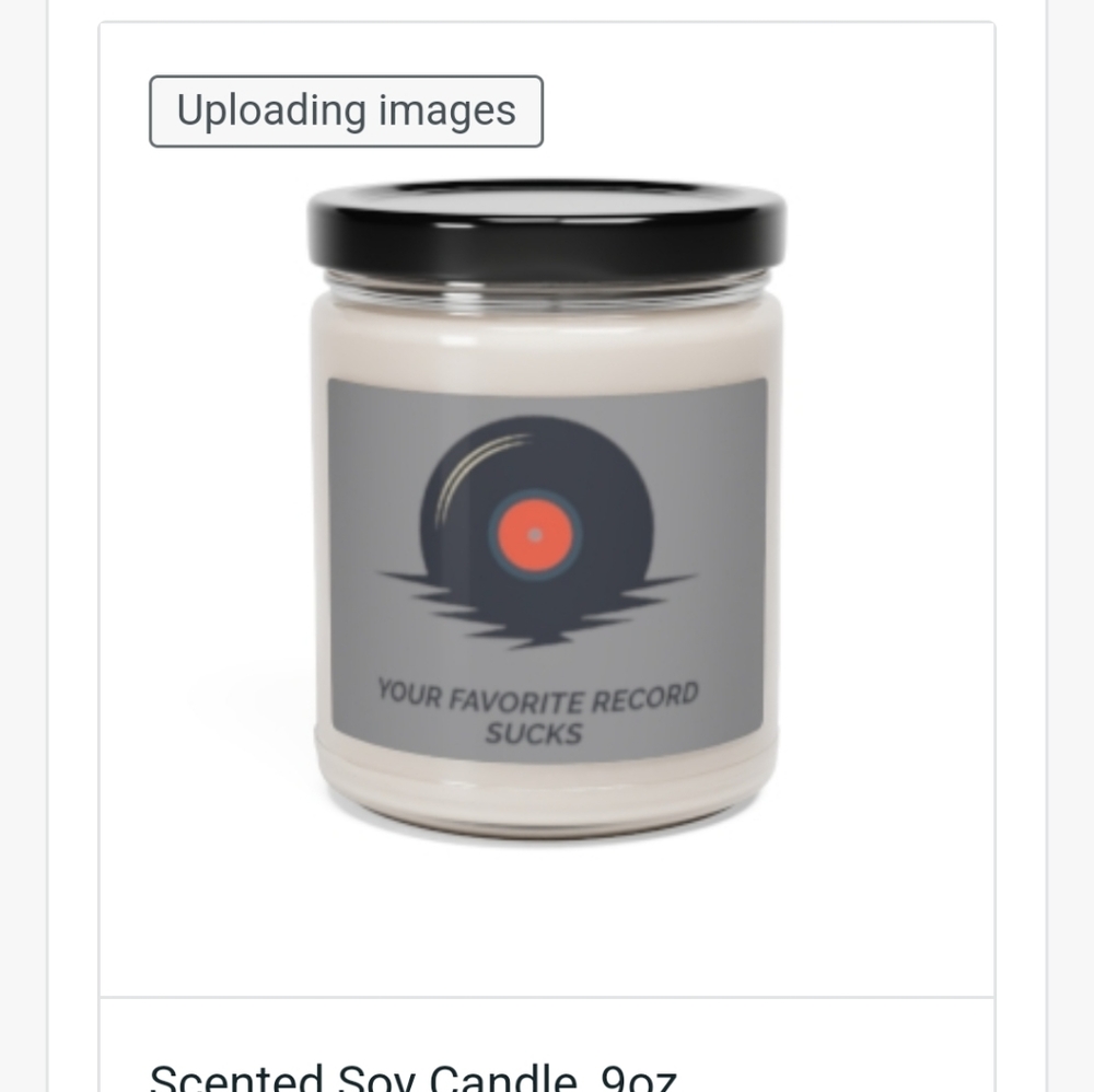 Candle Lolli Gaggins Collection Rockstars
